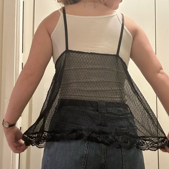 vintage lingerie cover up top! - Picture 2 of 6